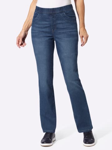 WITT WEIDEN Schlupfjeans in blue-stone-washed