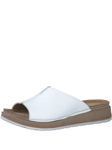 Marco Tozzi Clog Pantolette in weiß