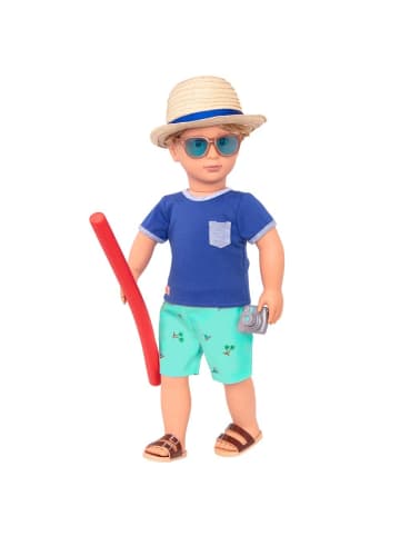 our generation Puppenbekleidung Deluxe Outfit Beach Boy Junge ab 3 Jahre in Mehrfarbig