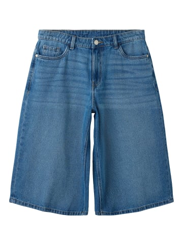 TWO SOON Jeansshorts in Medium Blue Denim