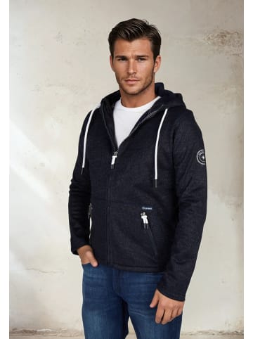 Salzhaut Fleecejacke für Herren in blau