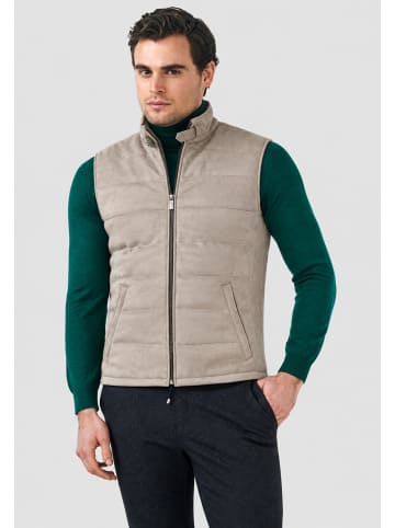 Pierre Cardin Steppweste in braun-beige