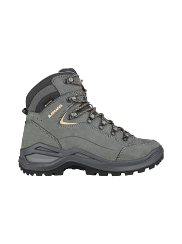 LOWA SHOES "RENEGADE EVO GTX MID Ws" in graphit/aprikose