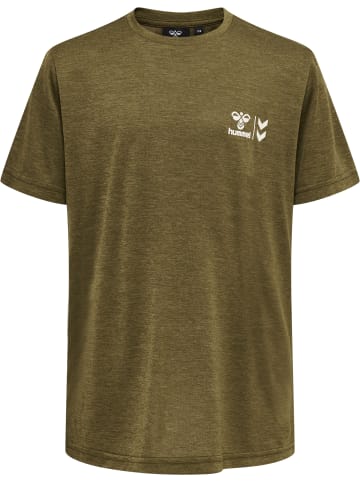 Hummel T-Shirt S/S Hmlmustral T-Shirt S/S in DARK OLIVE