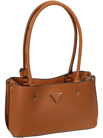 Guess Handtasche Meridian II Shoulder SAT in Cognac