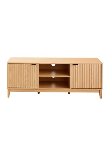 CALICOSY TV-Möbel BOLOGNE in Helles - (W) 140 x (H) 52 x (L) 40 cm