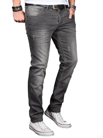 Alessandro Salvarini Jeans Salvarini-Basic-Multi2 in Anthrazit