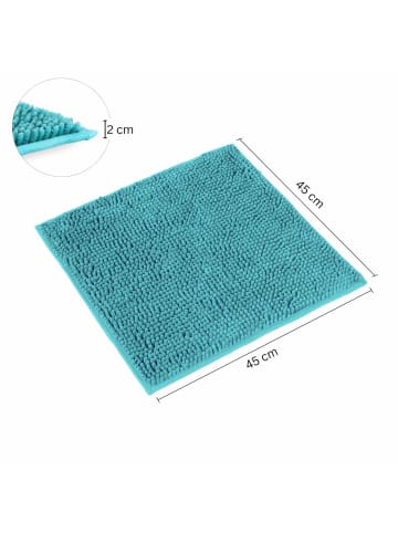 WohnDirect Badematte PARIS in Petrol