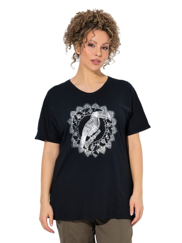 Ulla Popken Shirt in schwarz