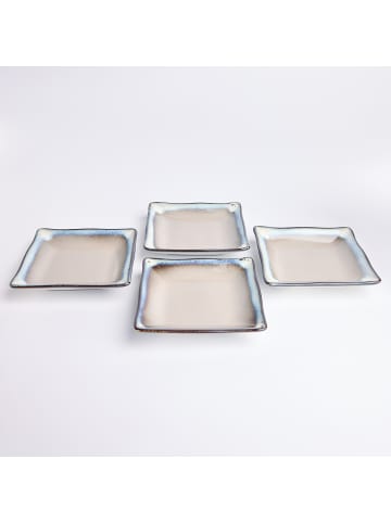 Butlers Teller ARTISAN 8er-Set in Grau