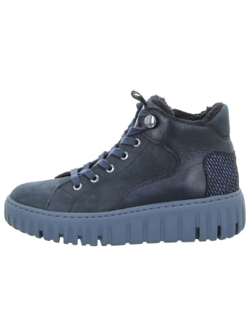 WALDLÄUFER Schnürstiefelette in blau