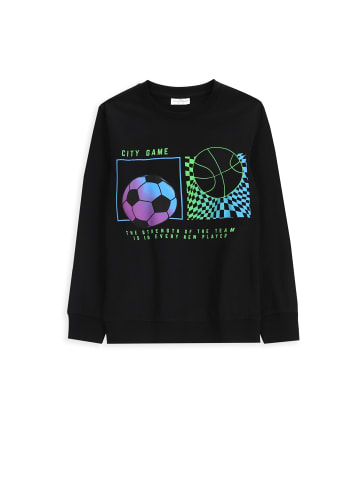 Coccodrillo Langarmshirt in schwarz