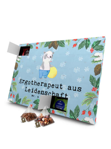 Mr. & Mrs. Panda Tee Adventskalender Ergotherapeut Leidenschaft ... in Eisblau