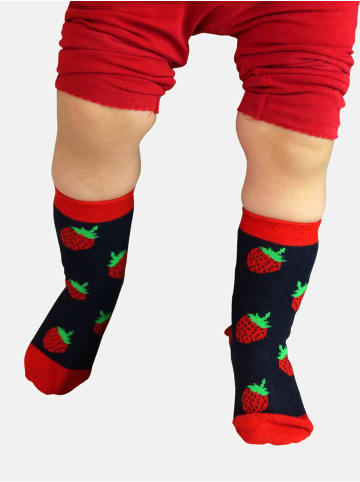 Unabux Freizeitsocken Prints in TINY STRAWBERRY