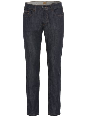 Camel Active Slim Fit Raw Denim in Dunkelblau