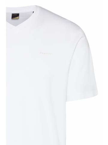 Bugatti T-Shirt in weiß