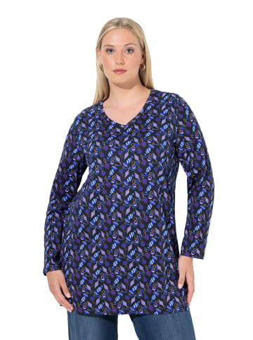 Ulla Popken Langarmshirt in schwarz