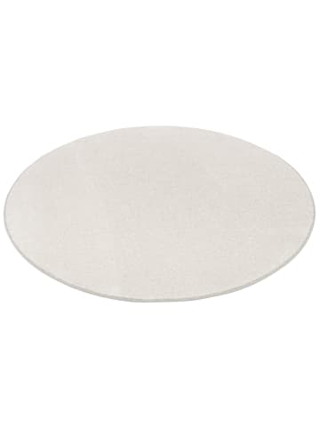Snapstyle Hochflor-Teppich Luna Rund in grau