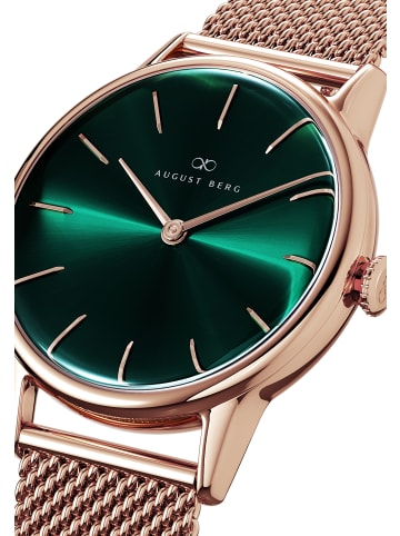 August Berg Serenity Greenhill N°32 in rosegold sunray_green