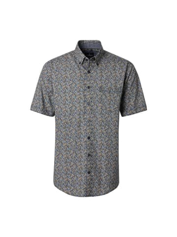 CASAMODA Halbarmhemd in Blau