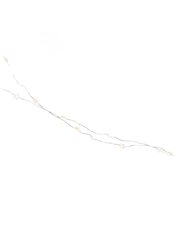Butlers LED-Lichterkette STAR LIGHTS in Silber