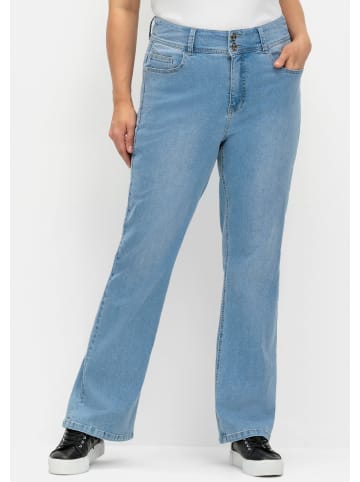 sheego Bootcut-Jeans in light blue-denim