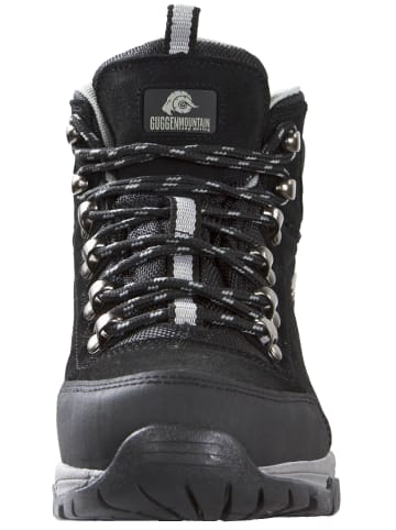 GUGGEN MOUNTAIN Trekking-& Wanderstiefel Wildleder in Schwarz-Grau