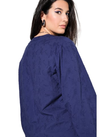 Studio Untold Bluse in navy