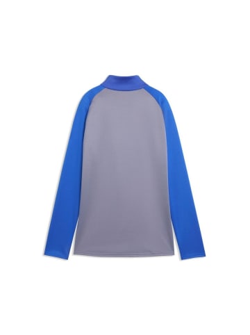 Puma Trainingsjacke "individualBLAZE 1-4 Zip-Top" in Grau