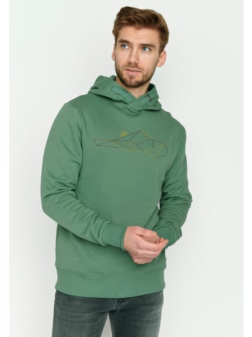 GreenBomb Hoodie Bike Geometric in Rauchgrün