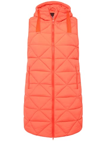 Ulla Popken Weste in hibiskusrot