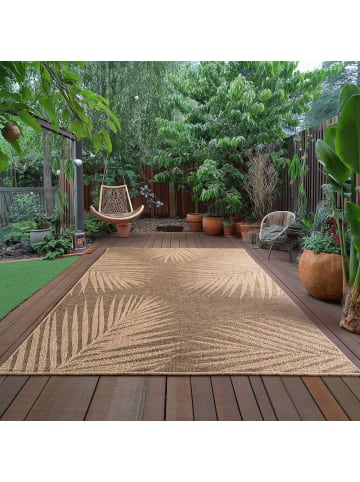 Indoor Outdoor Teppich Timber 1403 in Braun
