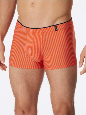 Schiesser Trunk Long Life Soft in black, grapefruit