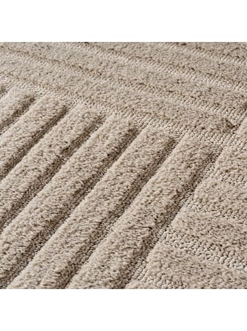 Teppich Boss Kurzflor Teppich Art 1123, Läufer - Beige