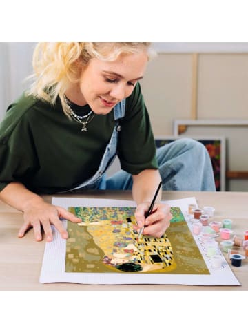 Ravensburger Ravensburger Malprodukte Leinwand Der Kuss (Klimt) in bunt