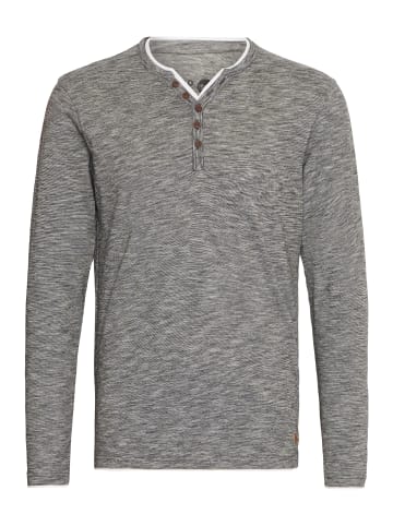 !SOLID Longsleeve SDBelagos 21102998ME Langarmshirt im Double-Layer Look in Schwarz