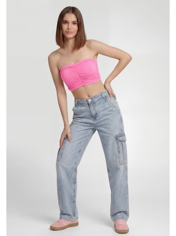 myMo Women Top in deep rose