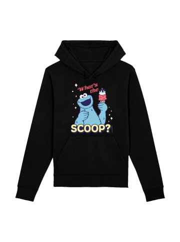 F4NT4STIC Hoodie Sesamstraße Cookie Monster Scoop in schwarz