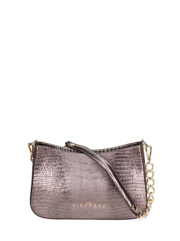 John Richmond Umhängetasche in GRAY AND DARK GREY