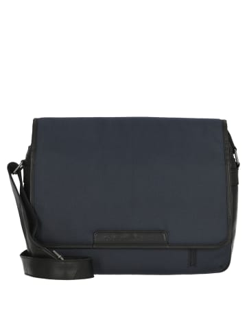 The Chesterfield Brand Fusion Falun - Umhängetasche 15" 40 cm (black) in navy