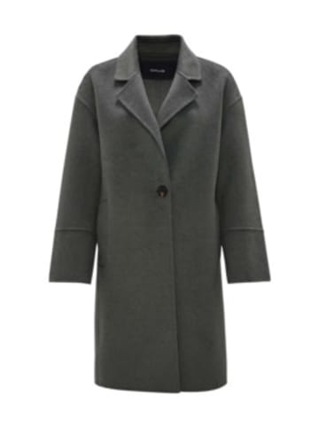 OPUS Wollmantel für Damen in grau