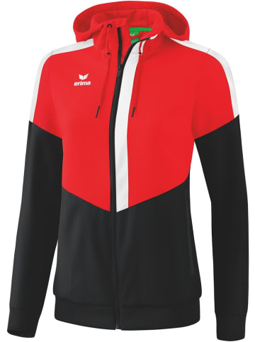 erima Trainingsjacke "Squad Tracktop Jacke Mit Kapuze" in Rot