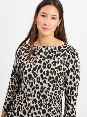 Betty Barclay Kleid in beige schwarz - 0001