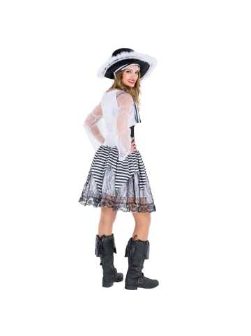 tectake Sexy, kurzes Kleid, schwarz