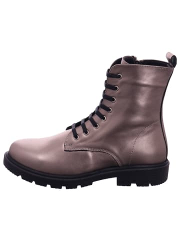 Esgano Damenschnürrstiefel kalt flach Da.- Stiefelette in  Mehrfarbig
