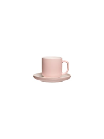 Ritzenhoff & Breker Espressotasse mit Untertasse Jasper 100 ml in Rosa