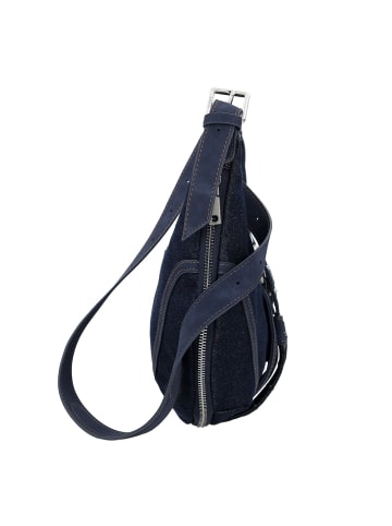 Desigual Bindella Calgary Schultertasche 32 cm mit Dehnfalte in blau