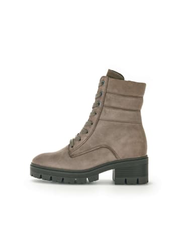 Gabor Comfort Biker Boots in grau