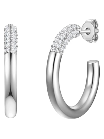 Glanzstücke München Creolen Sterling Silber Zirkonia in silber