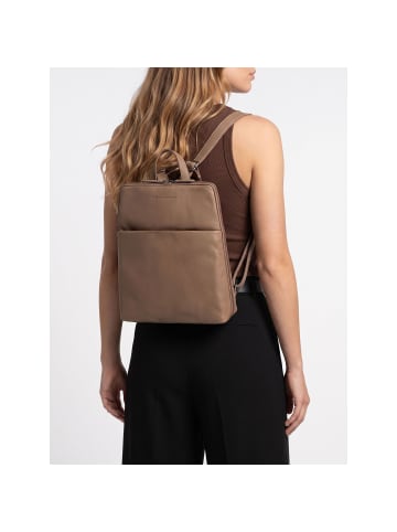 The Chesterfield Brand Bern City Rucksack Leder 32 cm taupe